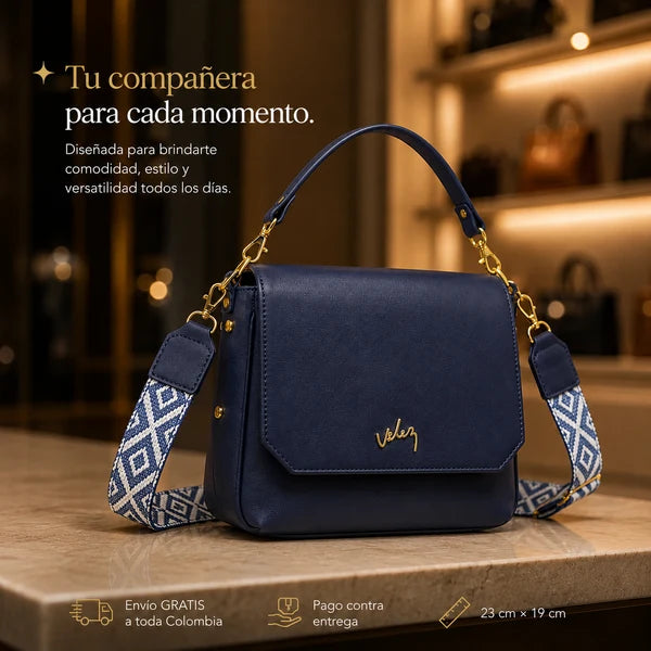 Bolso Carriel Vélez de Cuero Legítimo - Precio Exclusivo De Lanzamiento🎁