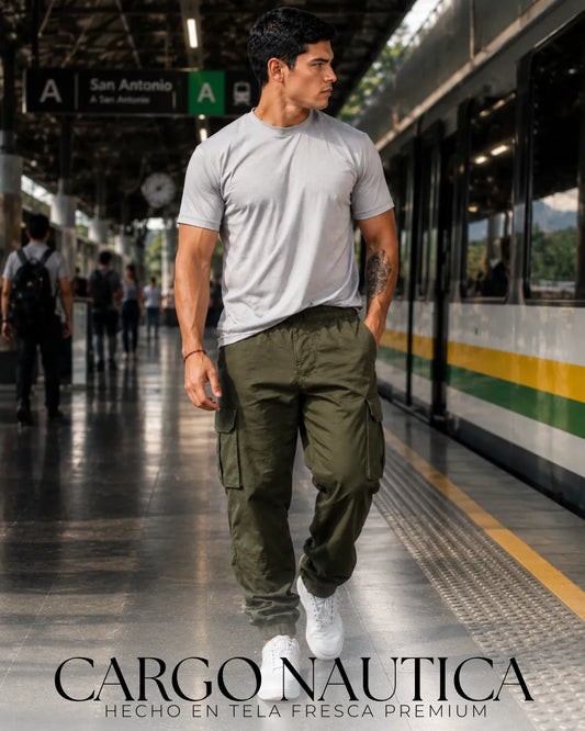 JOGGERS CARGO tela NAUTICA