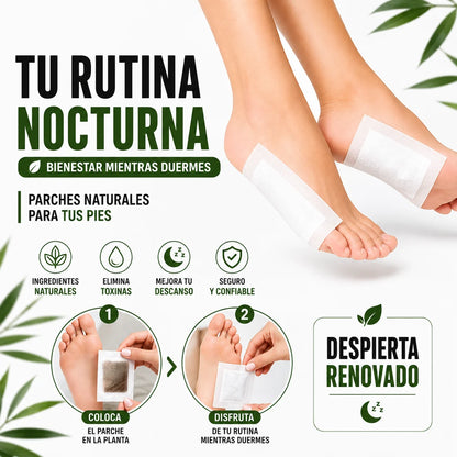 CAJAS PARCHES PARA PIES CAJA x 10